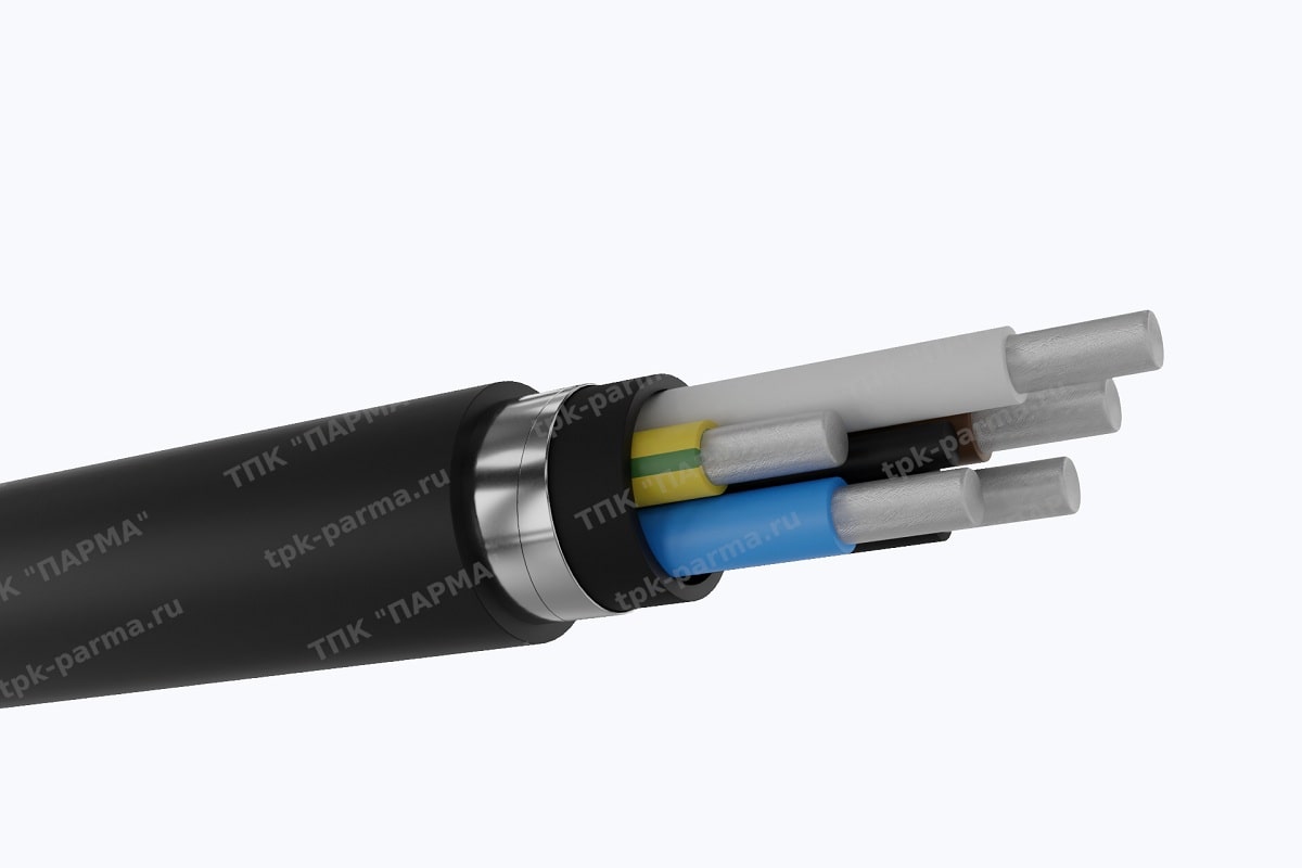 Фотография провода АПвБбШв 5х2,5 - 1кВ